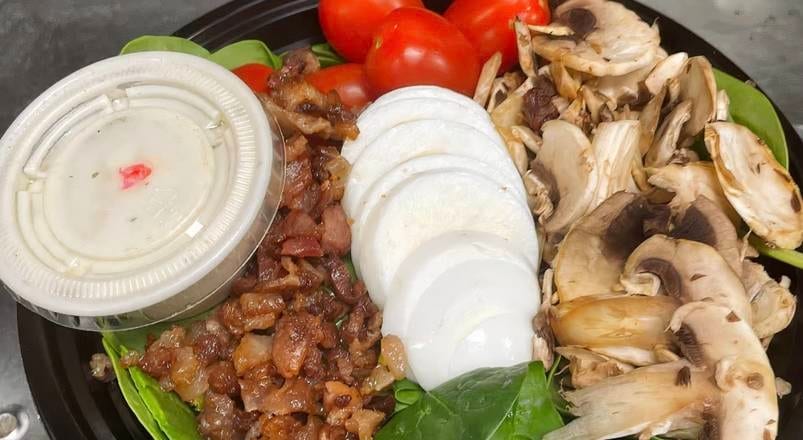 Spinach salad.